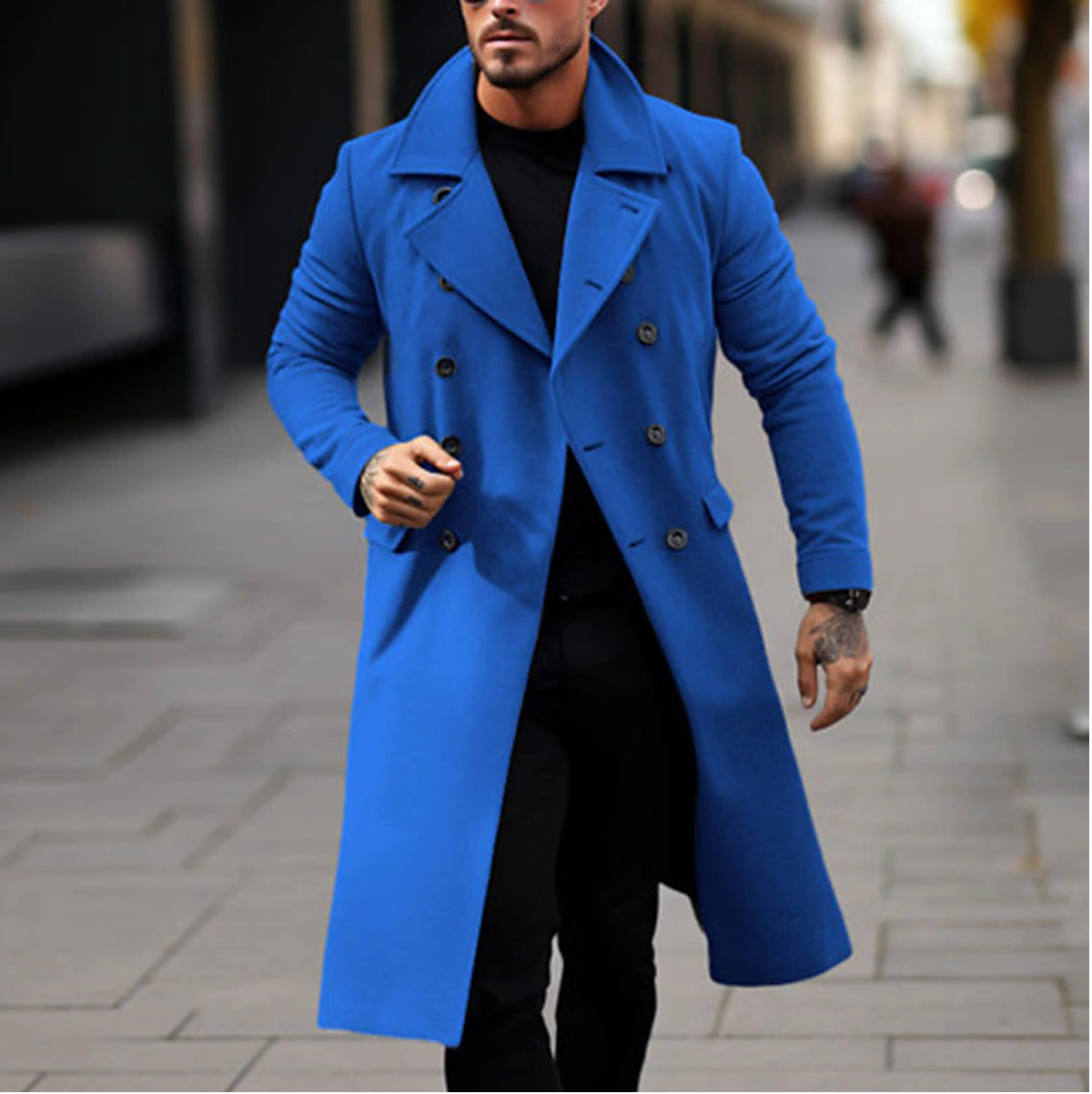 Alan | Stylish Long Men's Coat