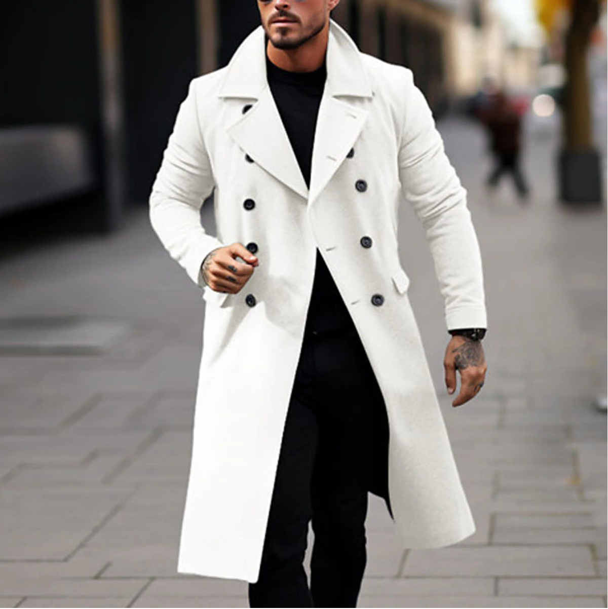 Alan | Stylish Long Men's Coat