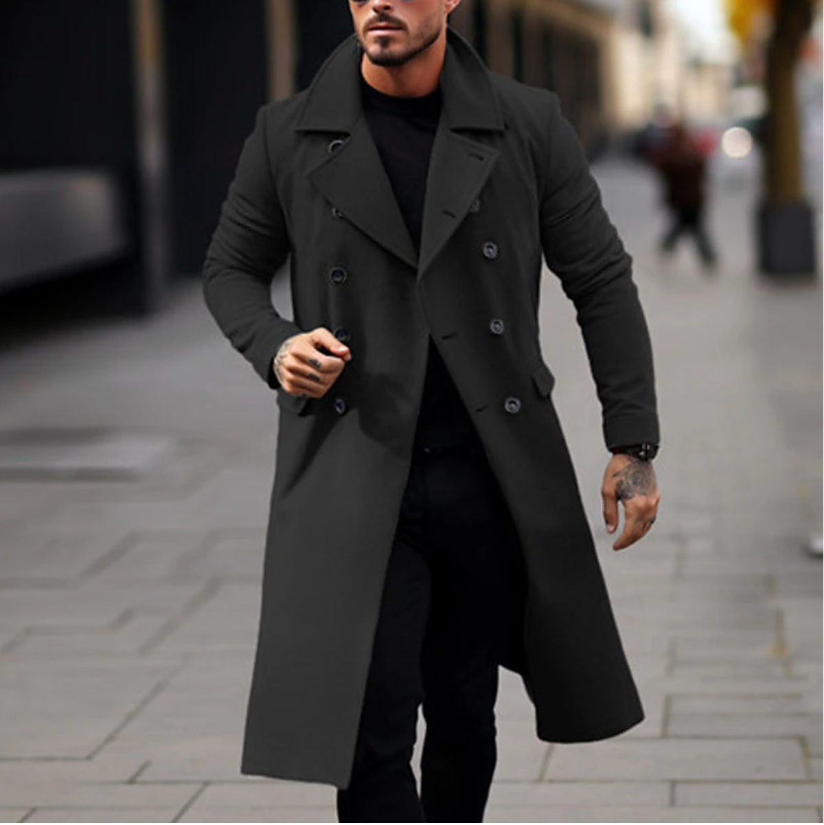 Alan | Stylish Long Men's Coat