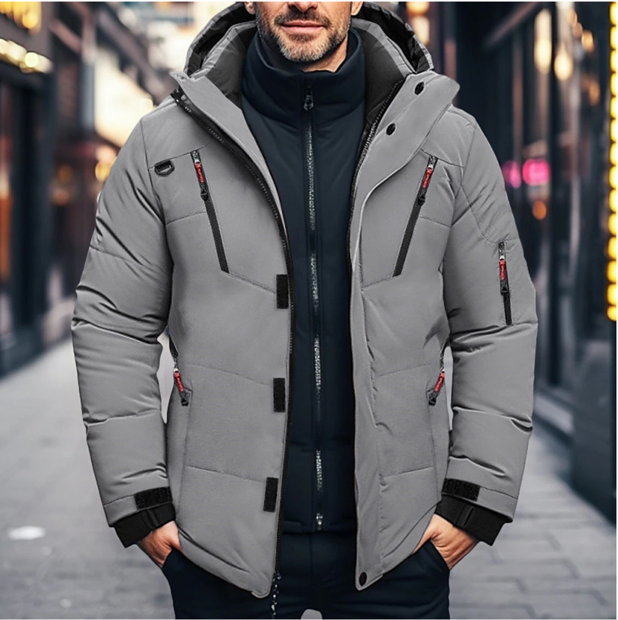 Jeff - Waterproof Winter Jacket for Men