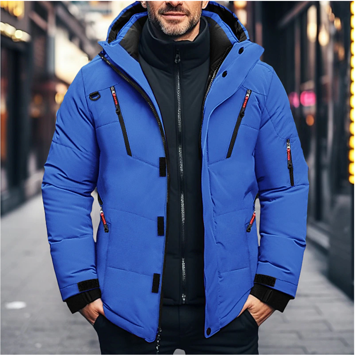 Jeff - Waterproof Winter Jacket for Men