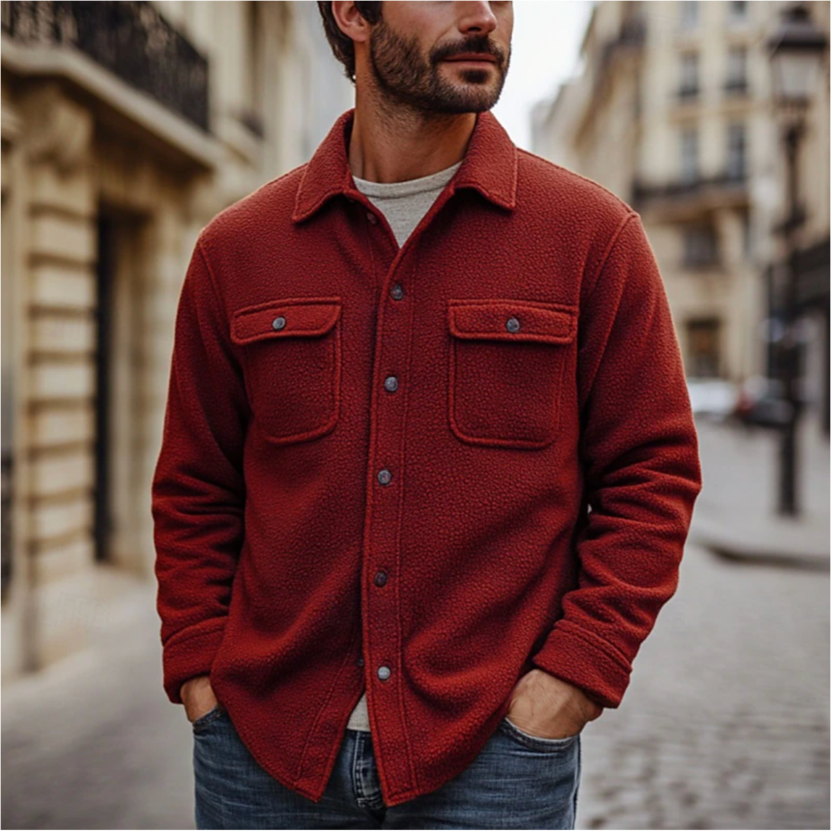 Nick - Casual shirt for fall & winter