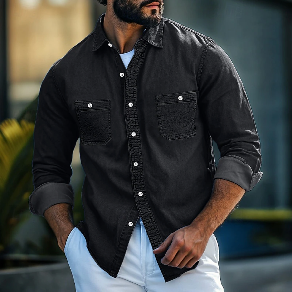 Erwin - Denim Shirt for Men