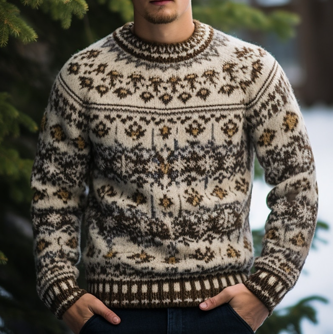 Amias - Vintage Sweater for Men