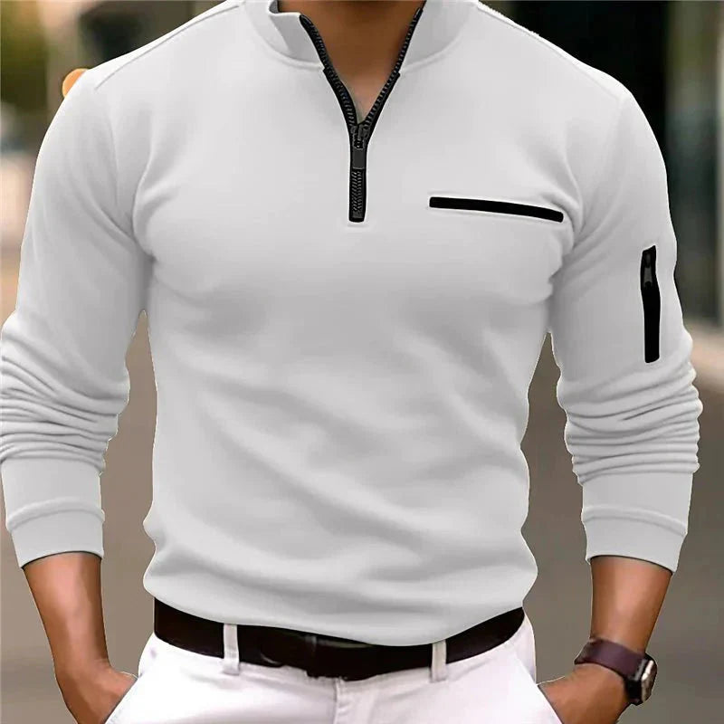 Luxe Quarter-Zip Sweater