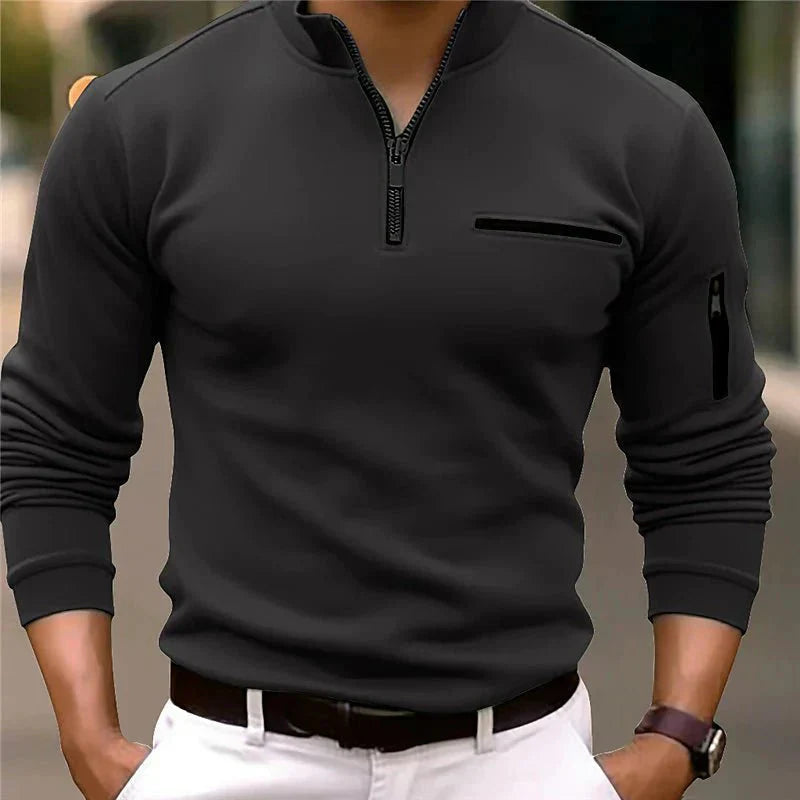 Luxe Quarter-Zip Sweater