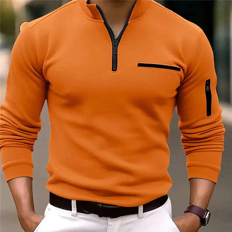 Luxe Quarter-Zip Sweater